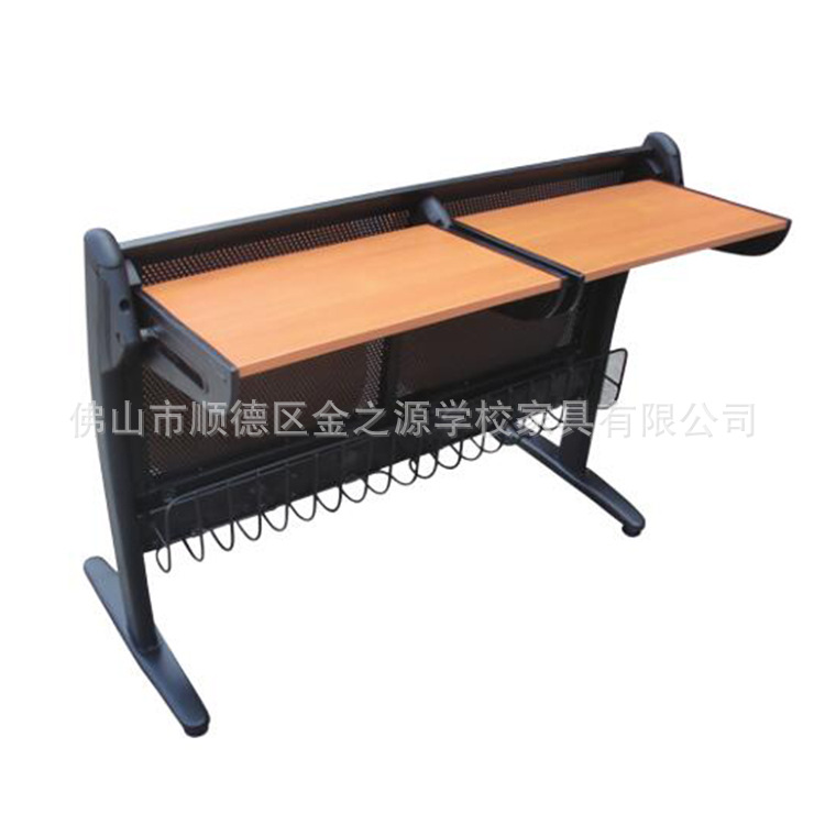 阶梯排椅 生产可移动的双人阶梯教室会议椅 钢制移动脚